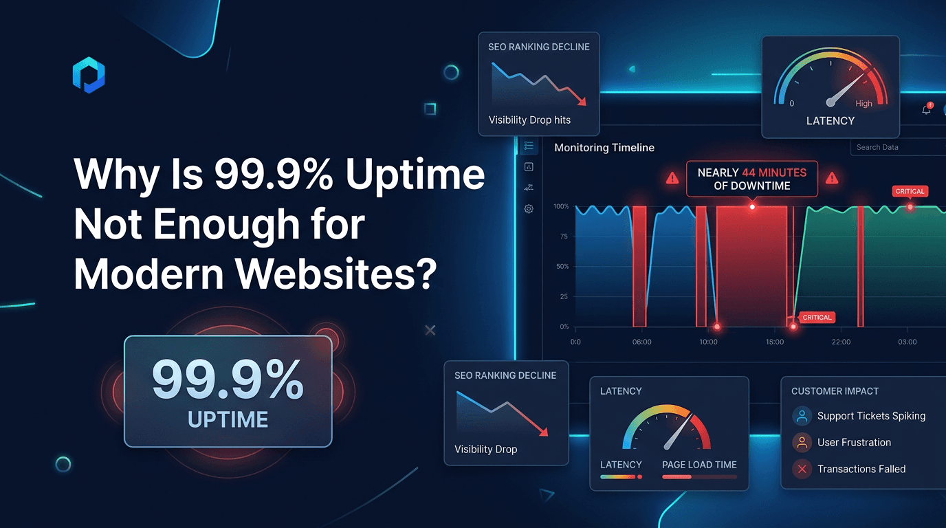 Modern Web Siteleri İçin %99,9 Çalışma Süresi Neden Yeterli Değil?